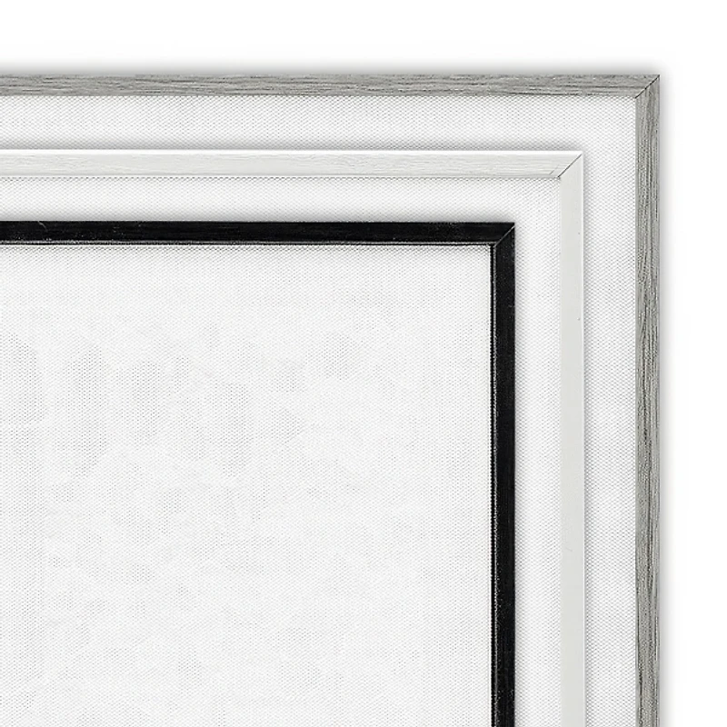 Santa in Snowy Night Framed Art Print