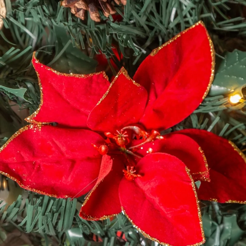 6 ft. Pre-Lit Pop-Up Pine Christmas Tree