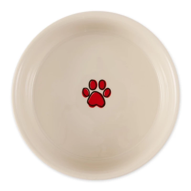 Eat & Drink Medium Striped Pet Bowls, Set of 2