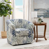 Blue Ocean Bonnie Swivel Accent Chair