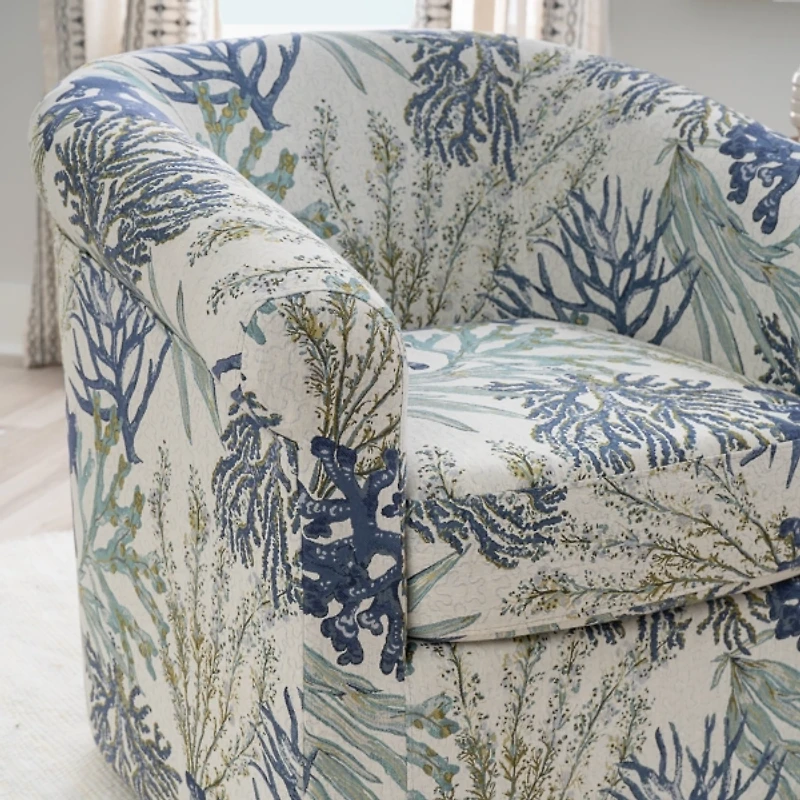 Blue Ocean Bonnie Swivel Accent Chair