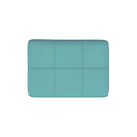 Teal Faux Leather Claridge Counter Stool