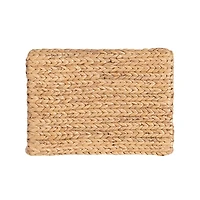 Natural Hyancinth Woven Counter Stool