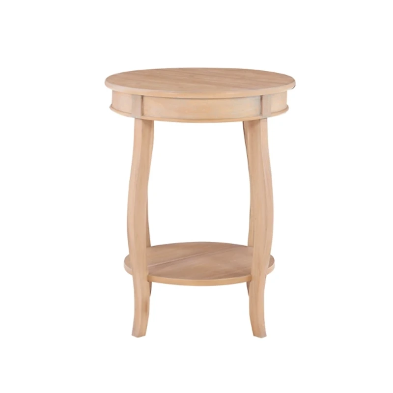 Merryweather Natural Wood Accent Table