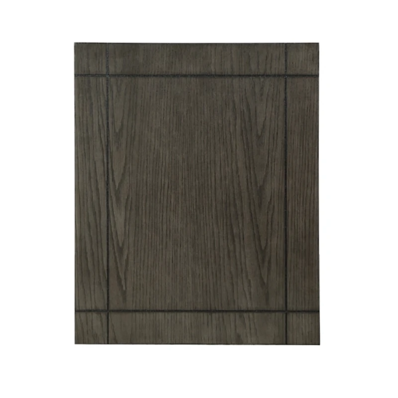 Gray Wood Parnell Storage Accent Table