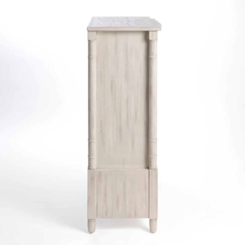 Casey Cream Curio Cabinet