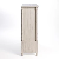 Casey Cream Curio Cabinet