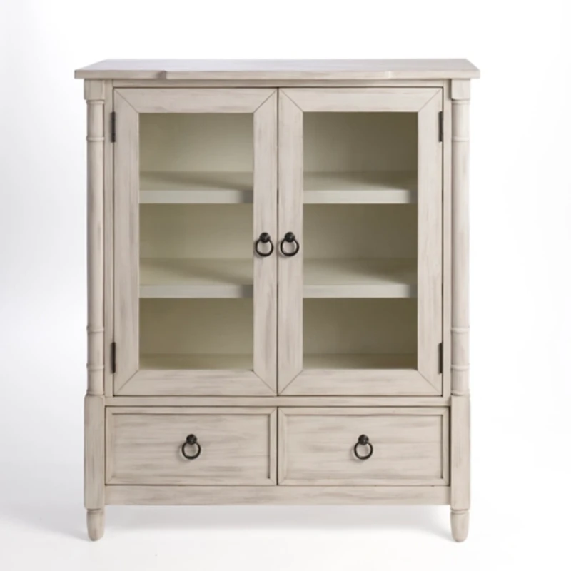 Casey Cream Curio Cabinet