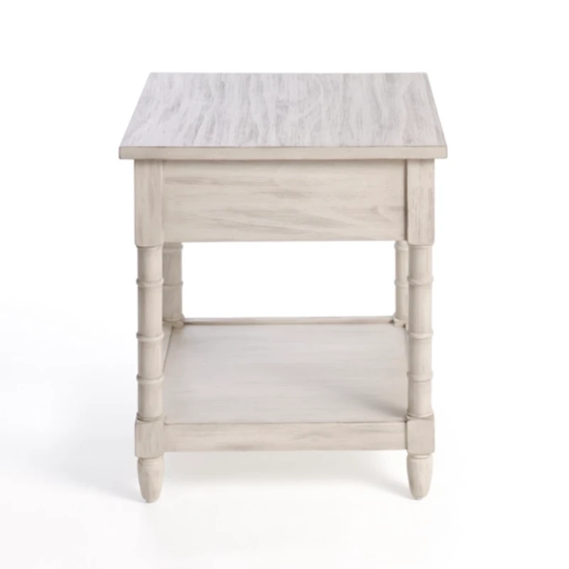 Casey Cream End Table