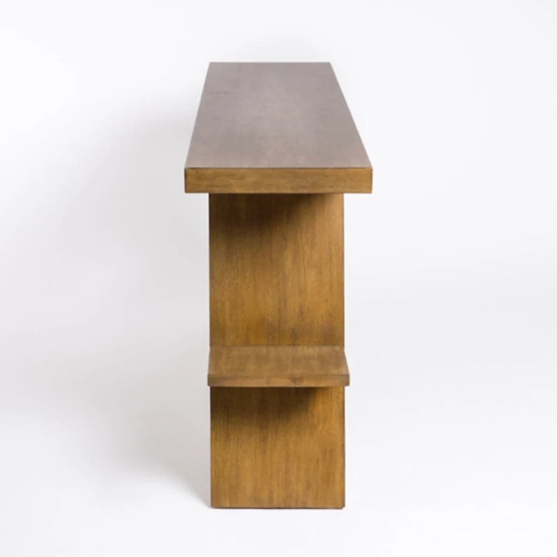 Modern Mahogany Wood Renzo Console Table