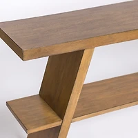 Modern Mahogany Wood Renzo Console Table