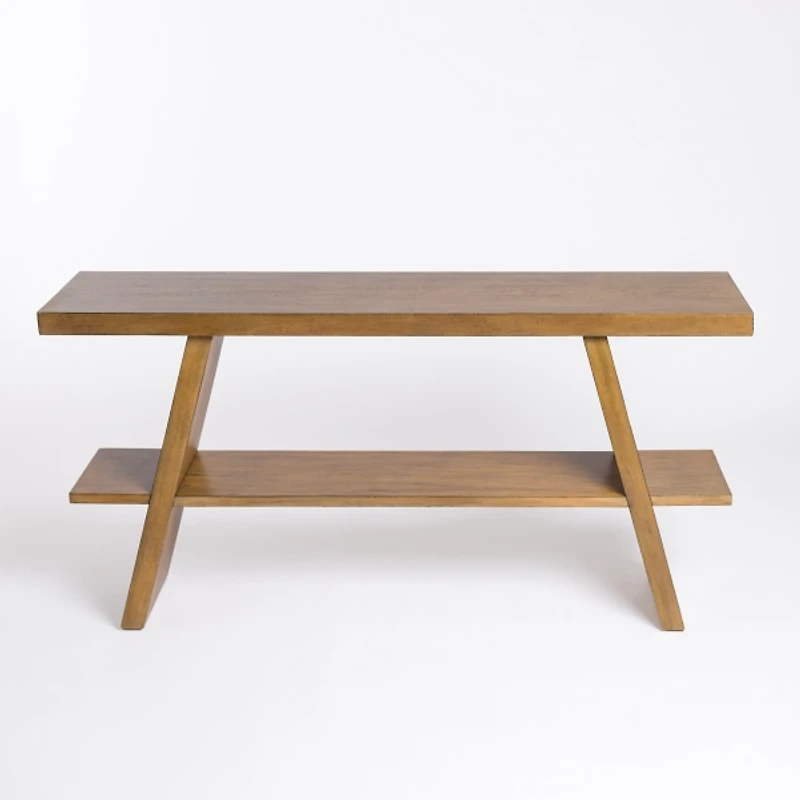 Modern Mahogany Wood Renzo Console Table