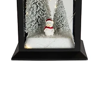 LED Snowman Winter Scene Christmas Lantern