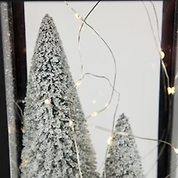 LED Snowman Winter Scene Christmas Lantern