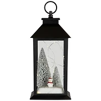 LED Snowman Winter Scene Christmas Lantern