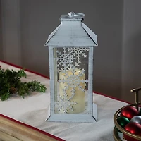 LED Snowflake Cutout Christmas Lantern