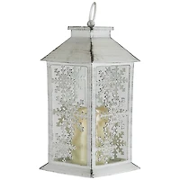 LED Snowflake Cutout Christmas Lantern