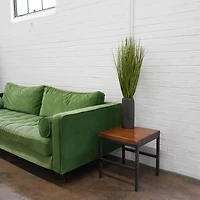 Grass Arrangement in Gunmetal Pot