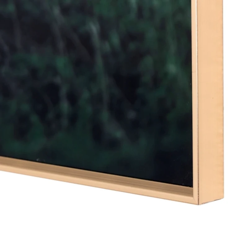 Buck Framed Tempered Glass Art Print