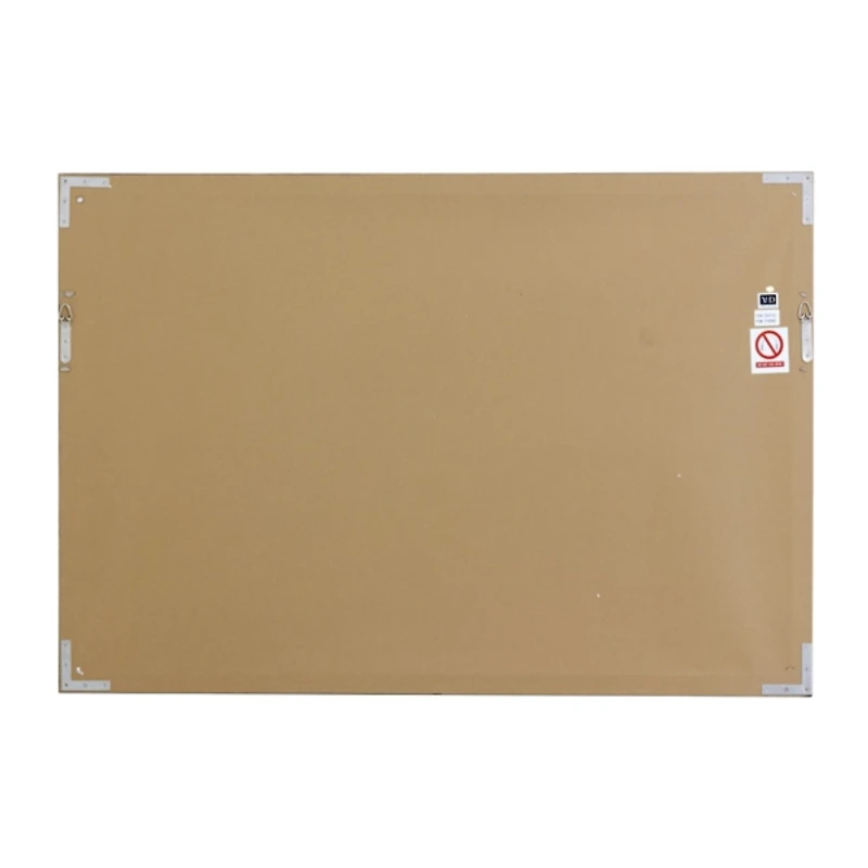 Into the Calm Framed Tempered Glass Art Print