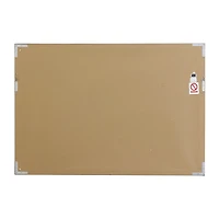 Into the Calm Framed Tempered Glass Art Print