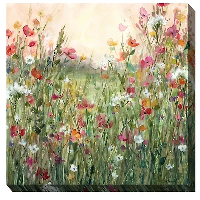 Farmstead Field Outdoor Canvas Art Print