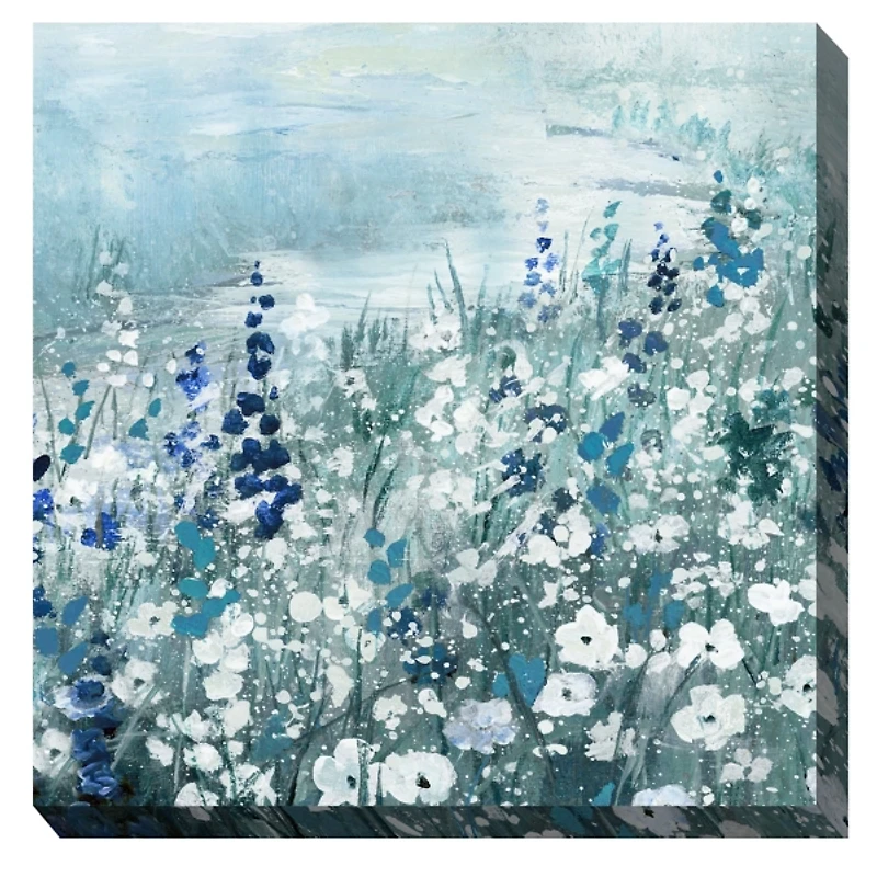 Chantilly Lace Outdoor Canvas Art Print