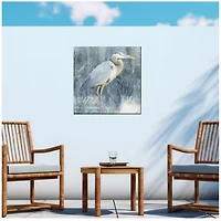 Shadowy Marsh Outdoor Canvas Art Print
