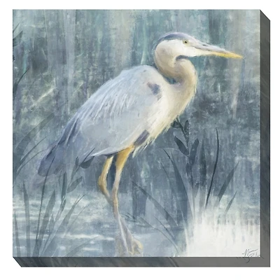 Shadowy Marsh Outdoor Canvas Art Print