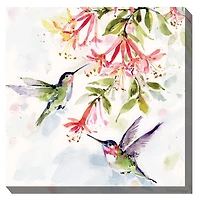 Flit and Flitter Outdoor Canvas Art Print