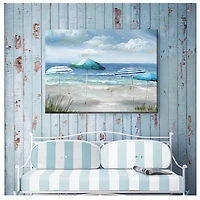 Shady Ladies Outdoor Canvas Art Print