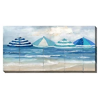 Chorus Line Outdoor Canvas Art Print