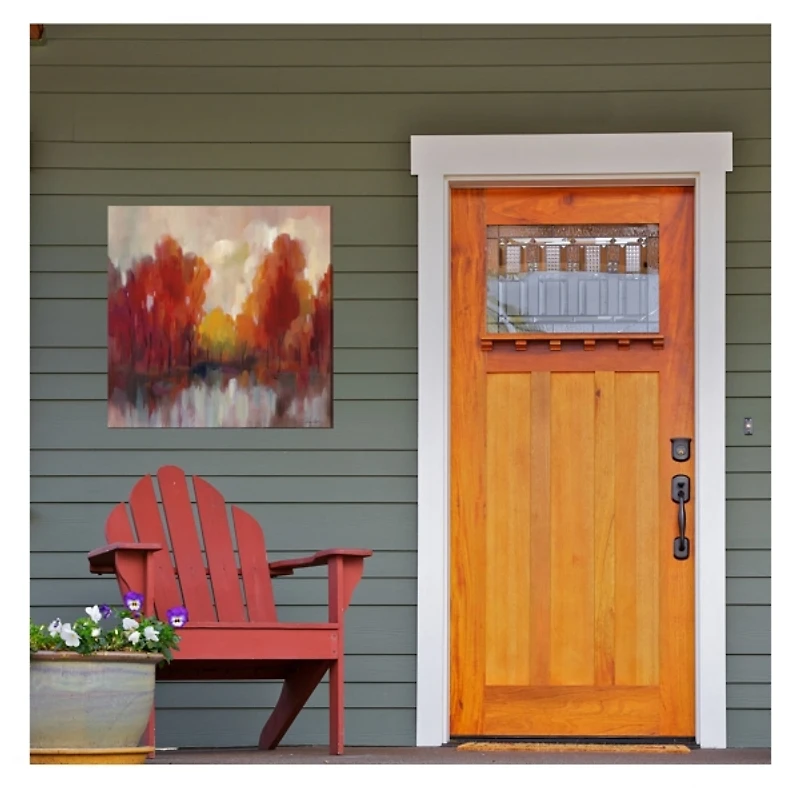 Shades of Fall Outdoor Canvas Art Print