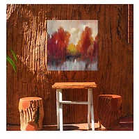 Shades of Fall Outdoor Canvas Art Print