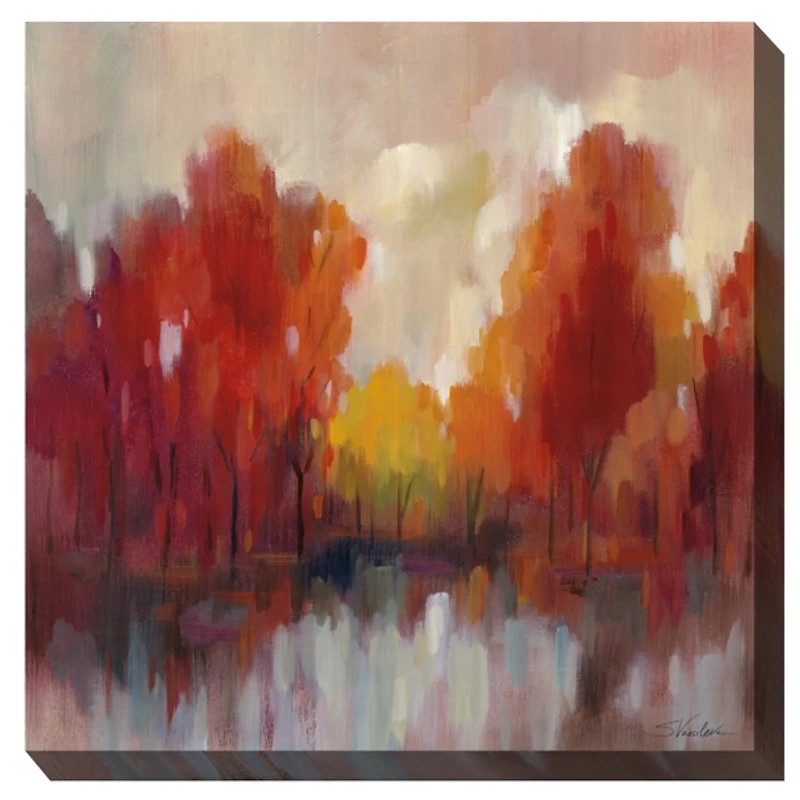 Shades of Fall Outdoor Canvas Art Print