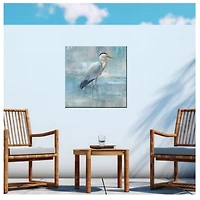 Silent Stance Outdoor Canvas Art Print