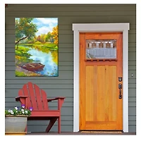 Idle Time Outdoor Canvas Art Print