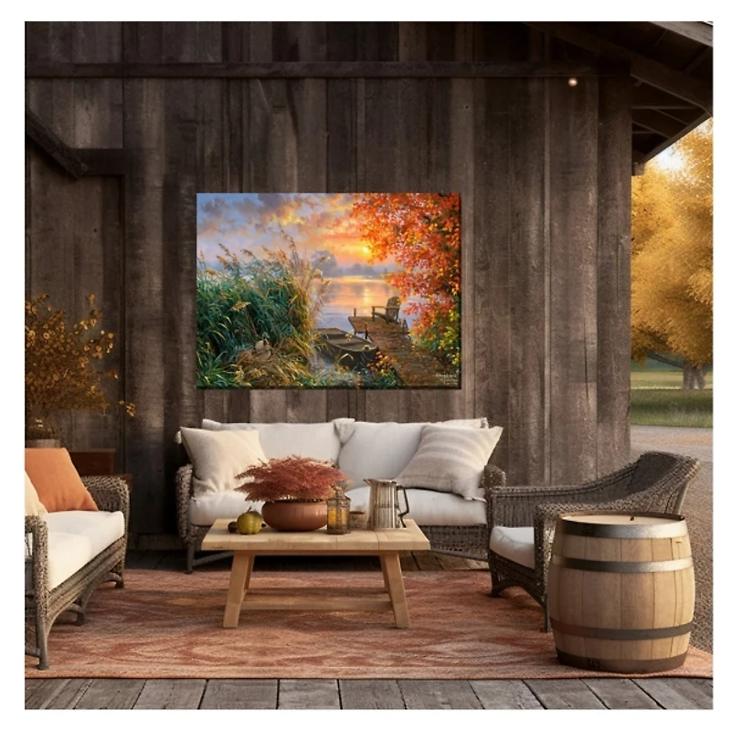 Fond Memories Outdoor Canvas Art Print