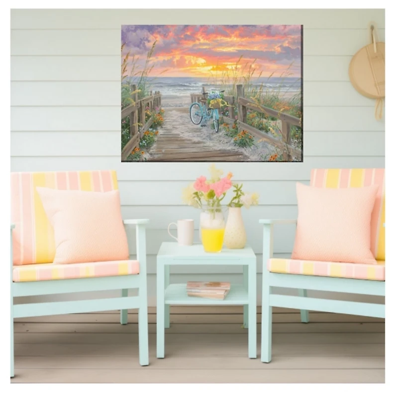 Early Riser Outdoor Canvas Art Print