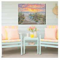 Early Riser Outdoor Canvas Art Print