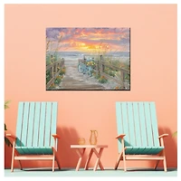 Early Riser Outdoor Canvas Art Print