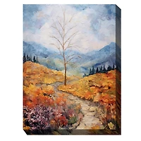 Autumn Ascension Outdoor Canvas Art Print