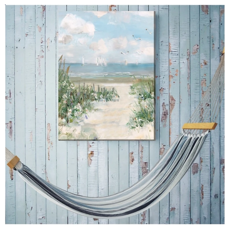 Balmy Ocean Breeze Outdoor Canvas Art Print