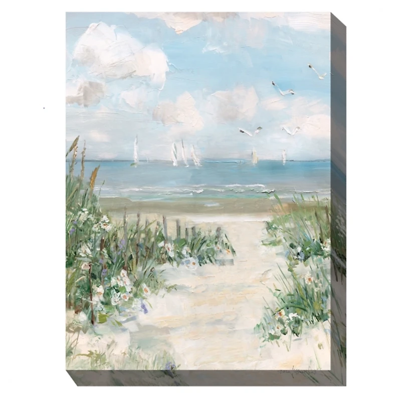 Balmy Ocean Breeze Outdoor Canvas Art Print