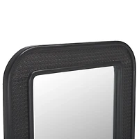 Alessa Black Rectangular Wall Mirror
