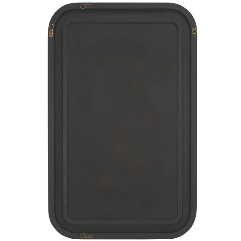 Alessa Black Rectangular Wall Mirror