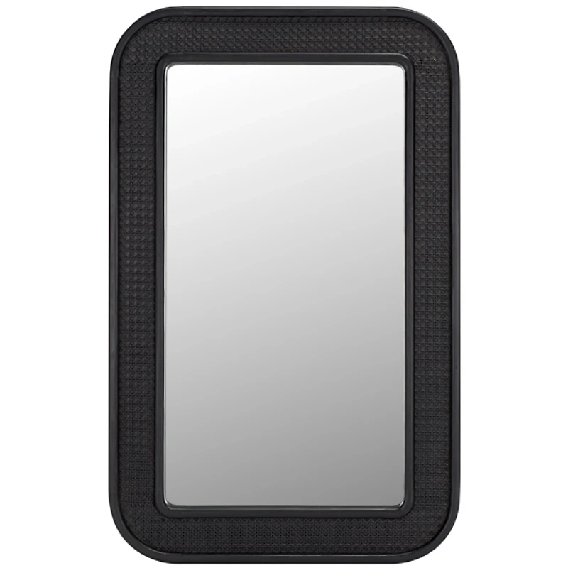 Alessa Black Rectangular Wall Mirror