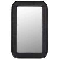 Alessa Black Rectangular Wall Mirror