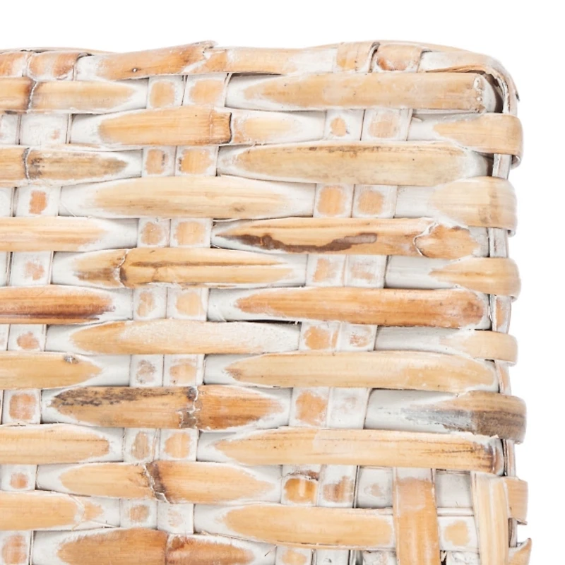 Whitewashed Rattan Cristen Accent Chair