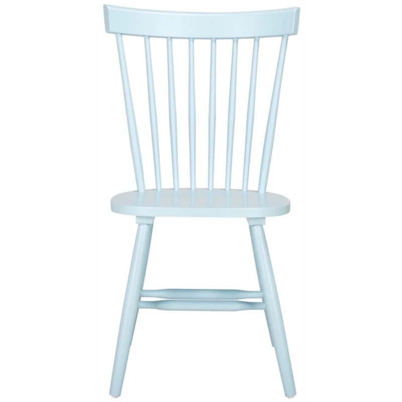 Pale Blue Parker Spindle Dining Chairs, Set of 2
